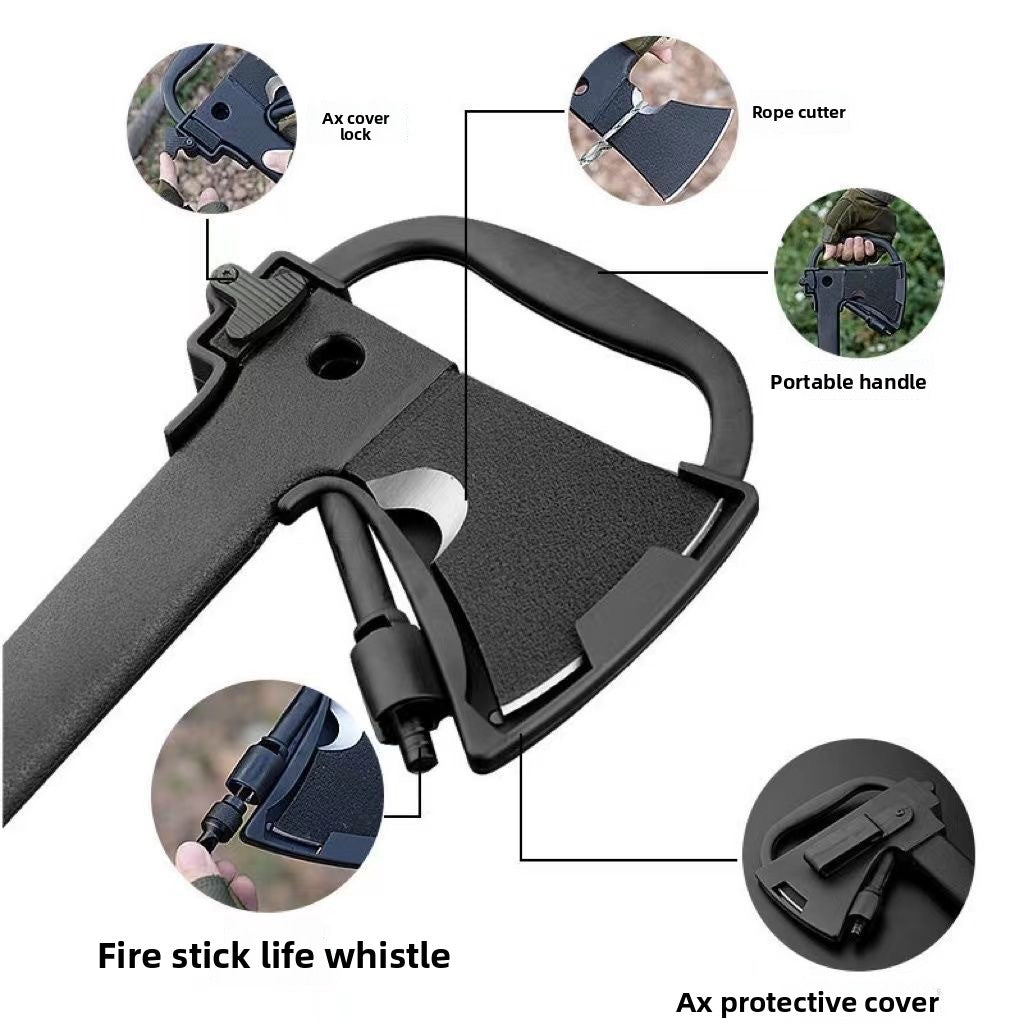 Outdoor axes and camping equipment