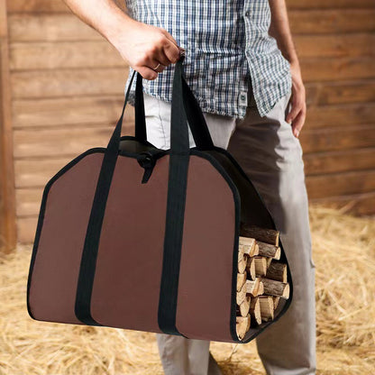 Large-capacity logging transportation bags