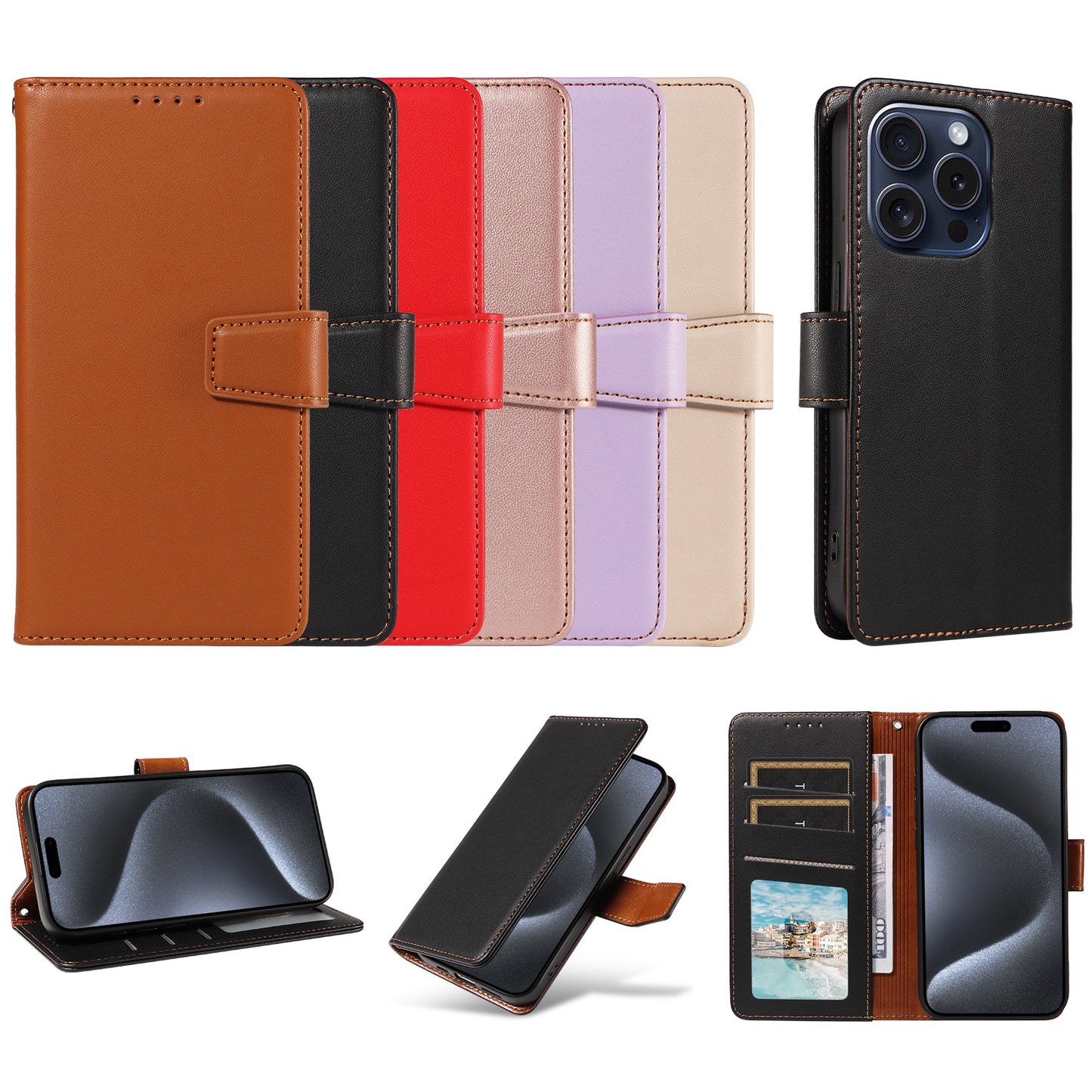 Anti-Magnetic Cloth Flip Phone Case Protective Case