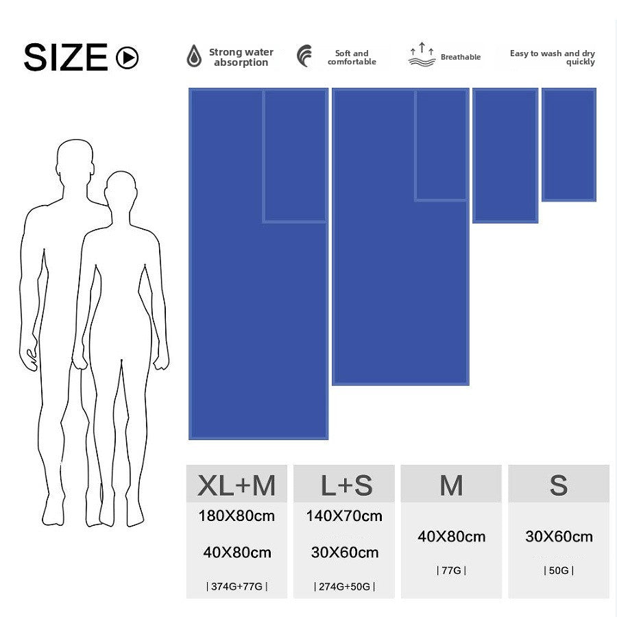 Double-sided fleece beach towel for sports