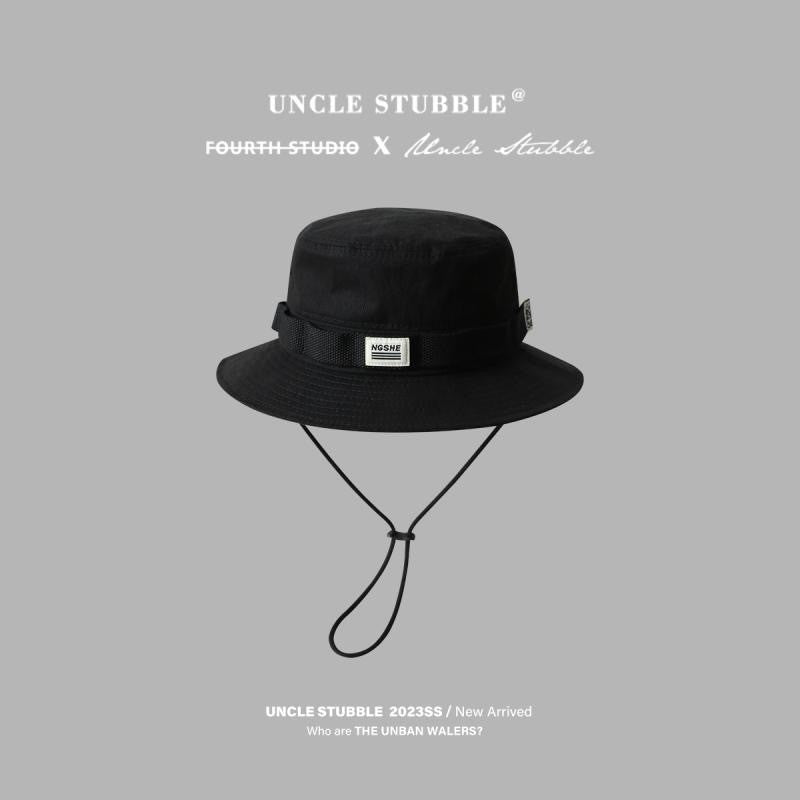 A 15CM wide-brim hat for men's outdoor use