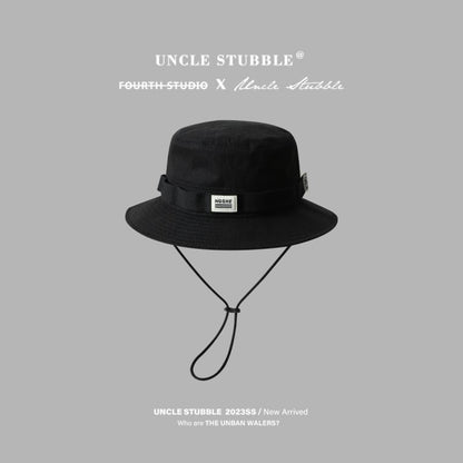 A 15CM wide-brim hat for men's outdoor use