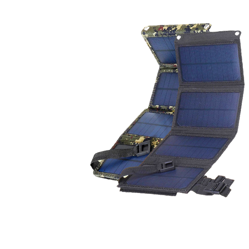 Foldable solar panels