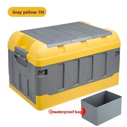 Car trunk storage box