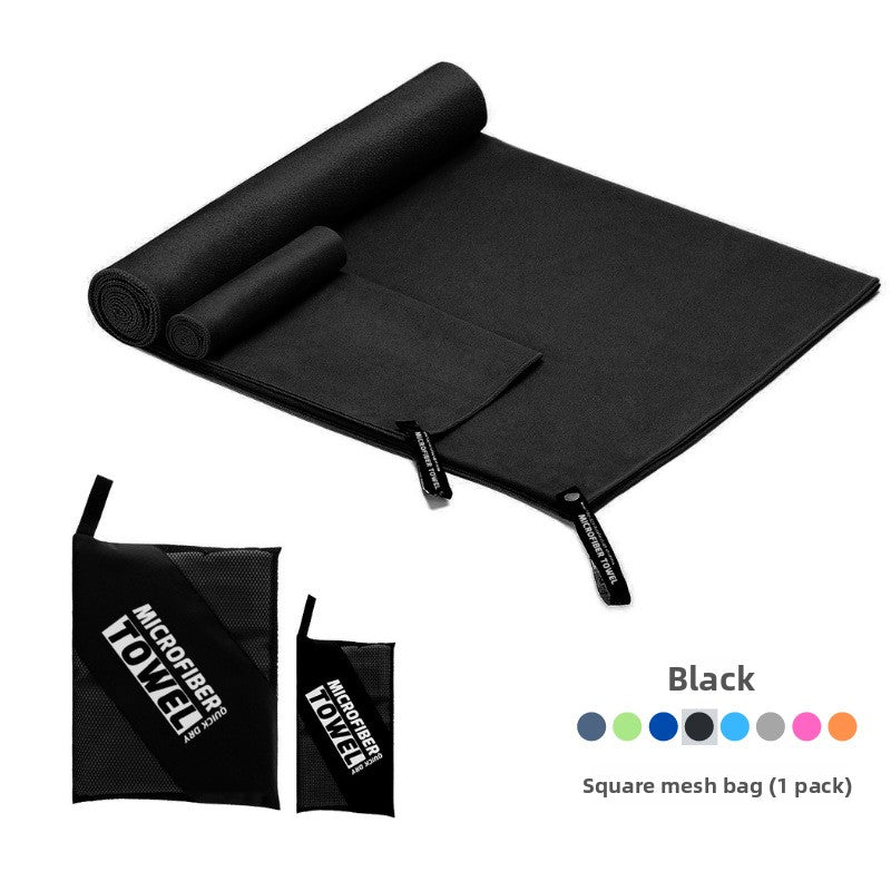 Double-sided fleece beach towel for sports