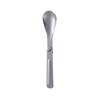 Stainless steel folding spoon outdoor picnic spoon