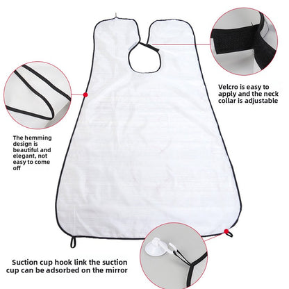 Shaving cloth, shaving bag, hairdressing cloth