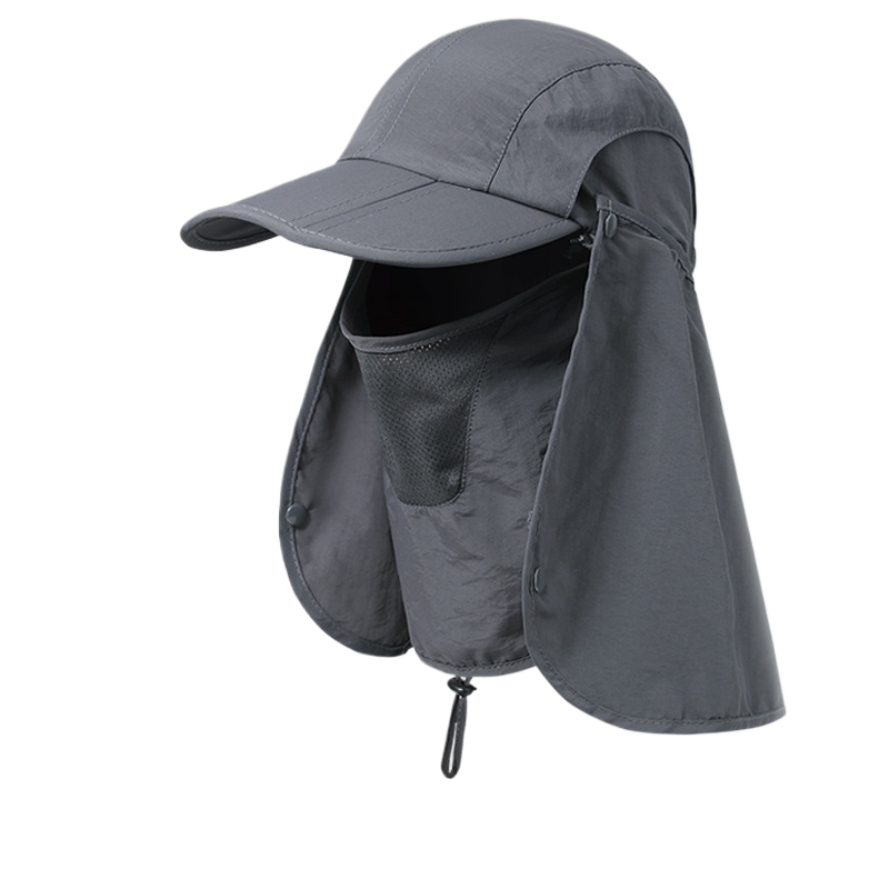 Outdoor sunshade baseball cap