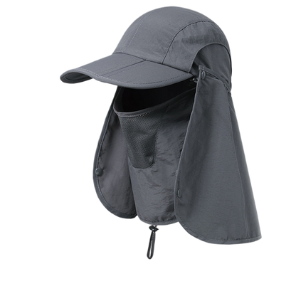 Outdoor sunshade baseball cap