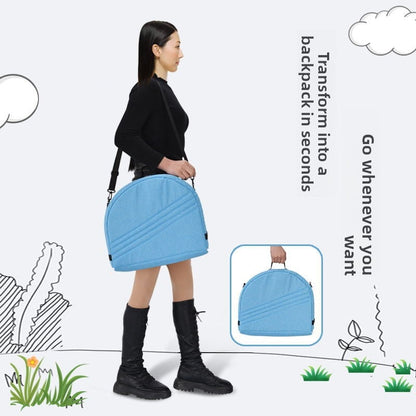 Portable folding crib