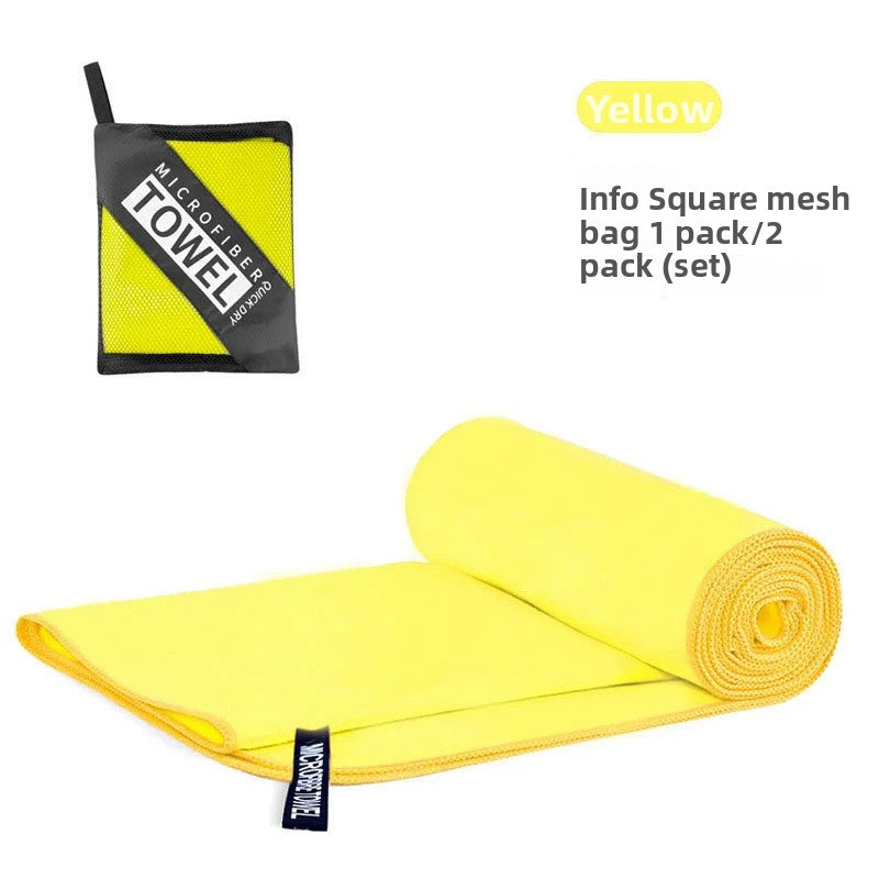 Double-sided fleece beach towel for sports