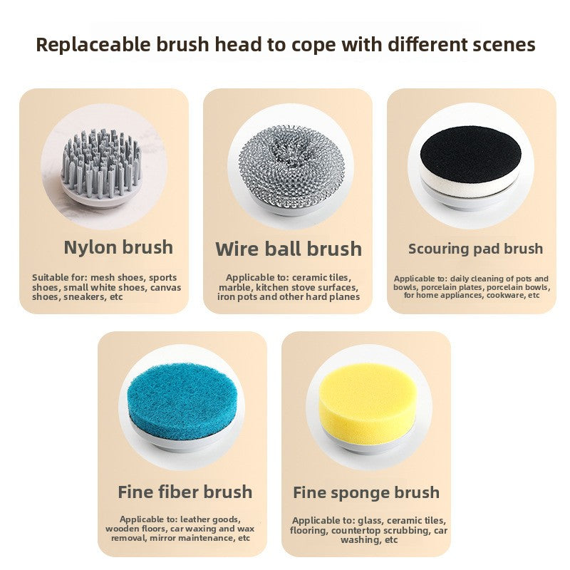 Multifunctional household all-purpose kitchen electric brush