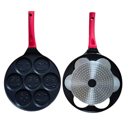 Four-hole breakfast egg burger pot