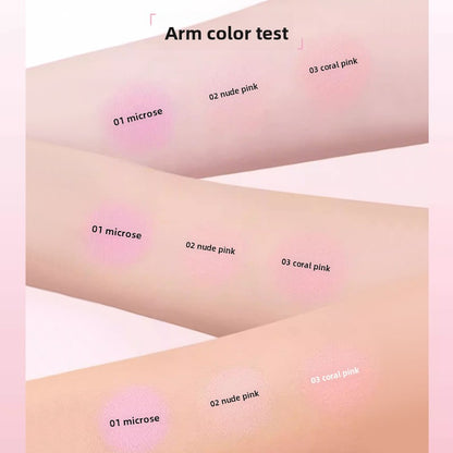 Natural long-lasting hydrating liquid blush