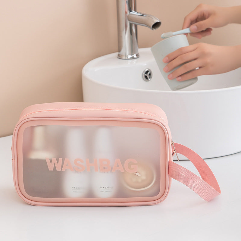 Transparent Waterproof PVC Cosmetic Bag for Travel