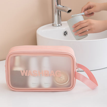 Transparent Waterproof PVC Cosmetic Bag for Travel