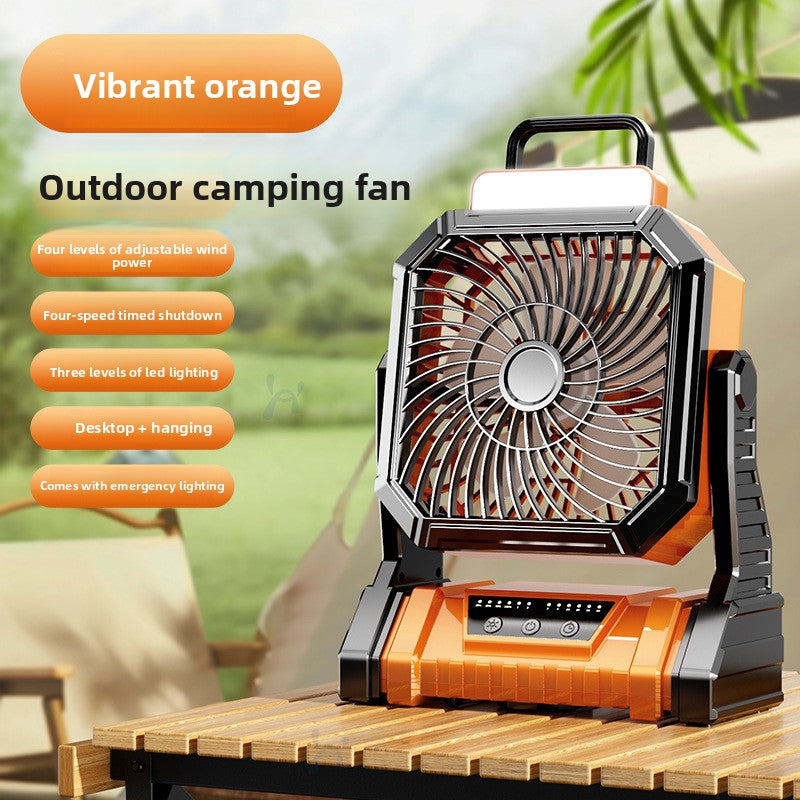 Outdoor camping fan