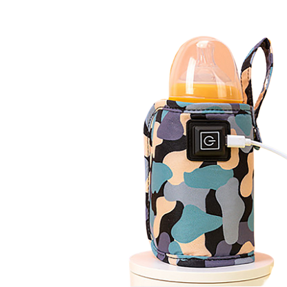 Baby Bottle Thermos Set Children's Universal Outdoor Portable Warm Milk Set Car Constant Temperature Heating Warm Artifact Home Cross-border