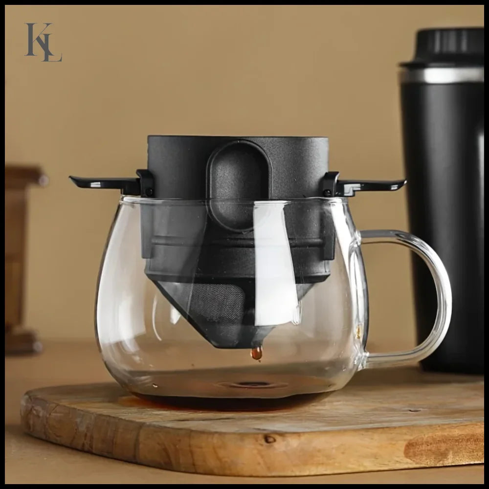 Coffee Maker Portable Set With Stainless Steel Coffee Mug