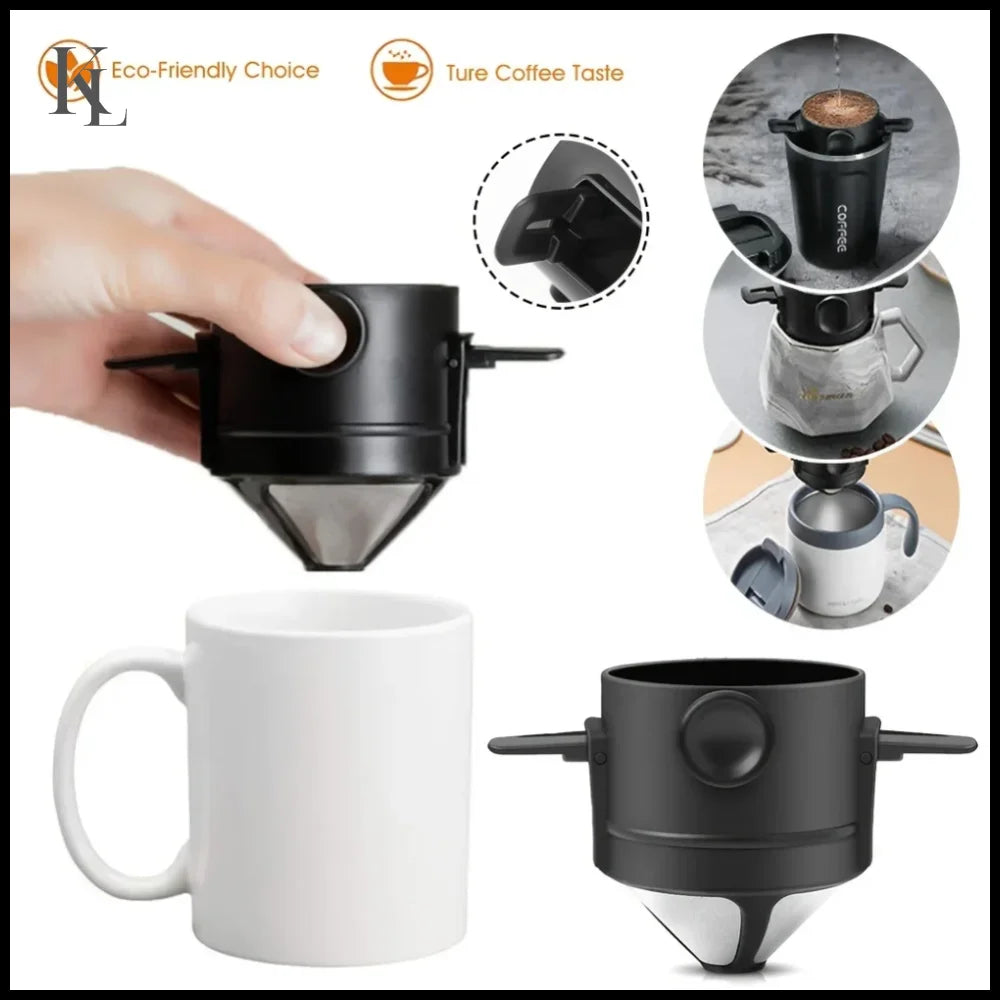 Coffee Maker Portable Set With Stainless Steel Coffee Mug
