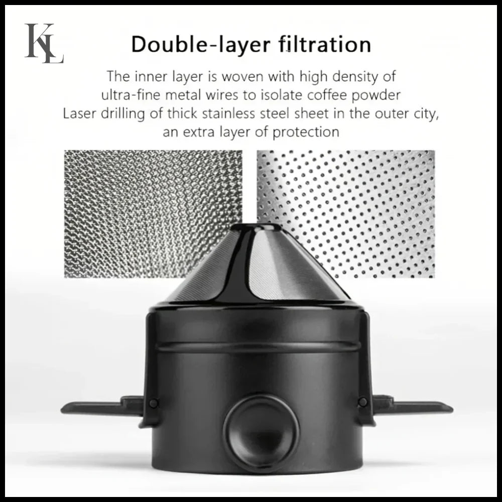 Coffee Maker Portable Set With Stainless Steel Coffee Mug