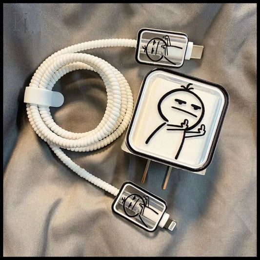 Creative Line Cute Case for Charger B