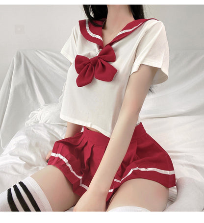 Sexy Cute Student Dress Campus Age College Style JK Uniform