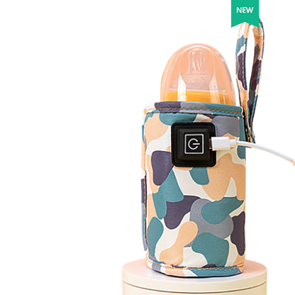 Baby Bottle Thermos Set Children's Universal Outdoor Portable Warm Milk Set Car Constant Temperature Heating Warm Artifact Home Cross-border