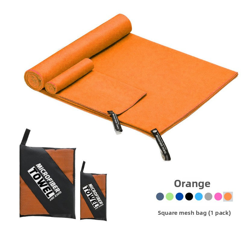 Double-sided fleece beach towel for sports