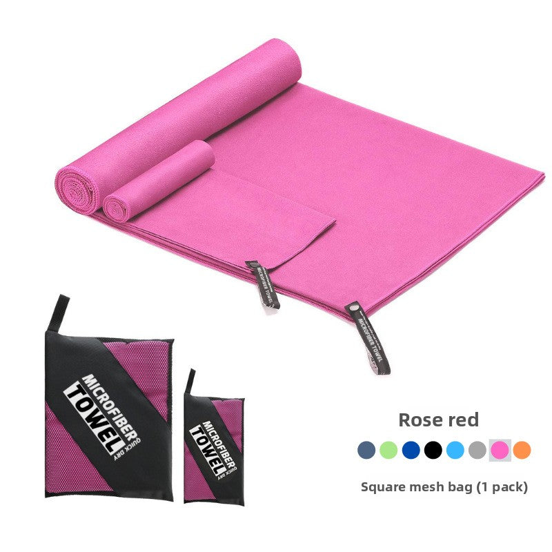 Double-sided fleece beach towel for sports