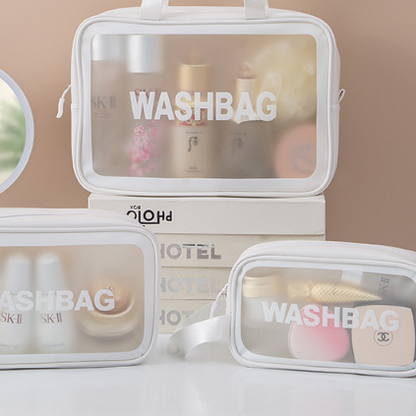 Transparent Waterproof PVC Cosmetic Bag for Travel