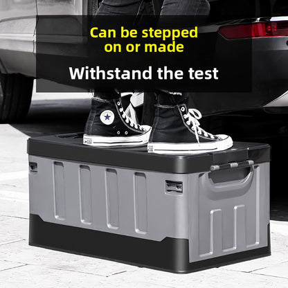 Car trunk storage box