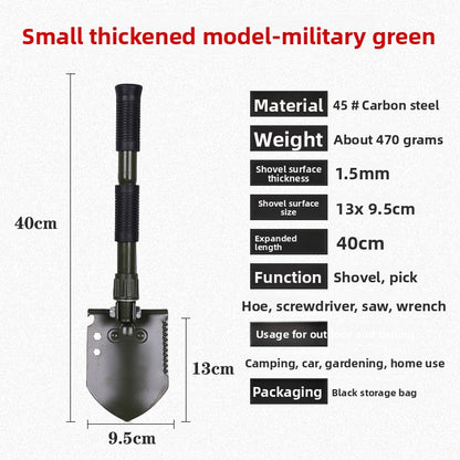 Multi-functional engineer shovel
