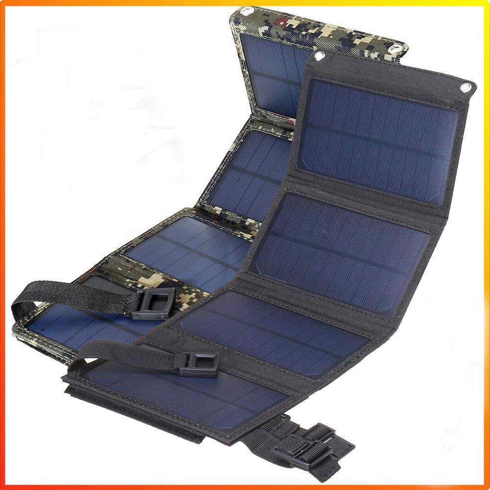 Foldable solar panels
