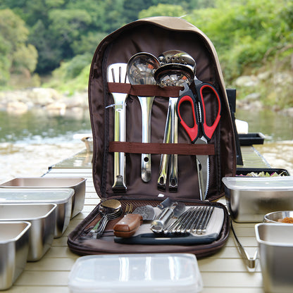 Outdoor Tableware Portable suit