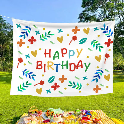 Outdoor decorative banners and cloths