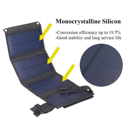 Foldable solar panels