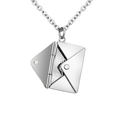 Fashion Jewelry Love You Envelop Necklace