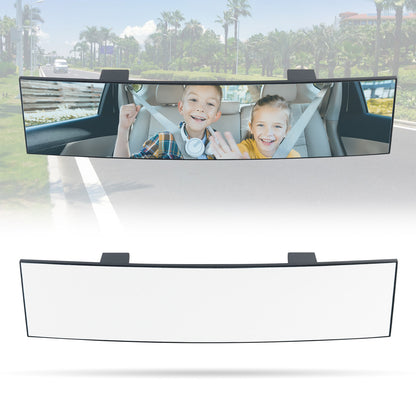 Large field of view car auxiliary rearview mirror