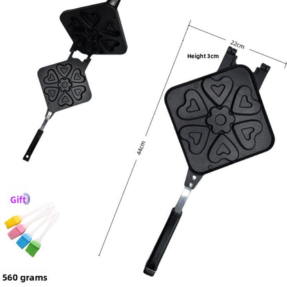 Waffle machine molds for household use