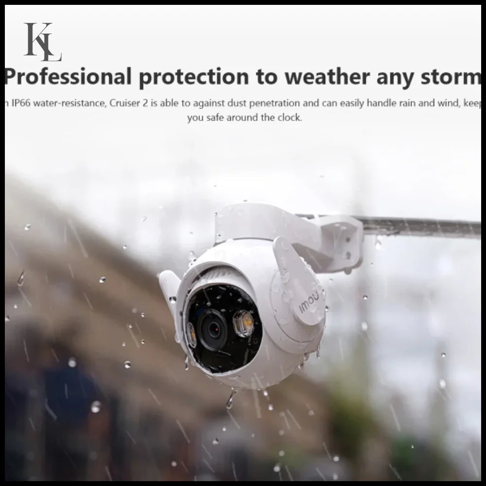 IMOU 2PCS Cruiser 2 5MP Wi-Fi Outdoor Safe Camera