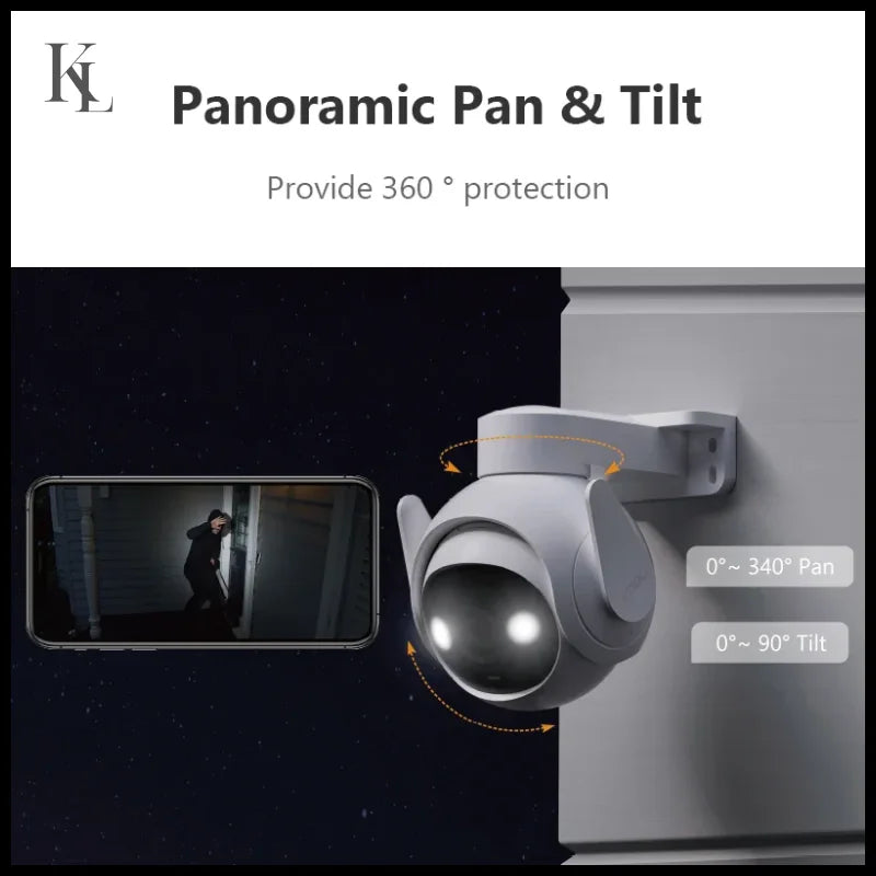 IMOU 2PCS Cruiser 2 5MP Wi-Fi Outdoor Safe Camera