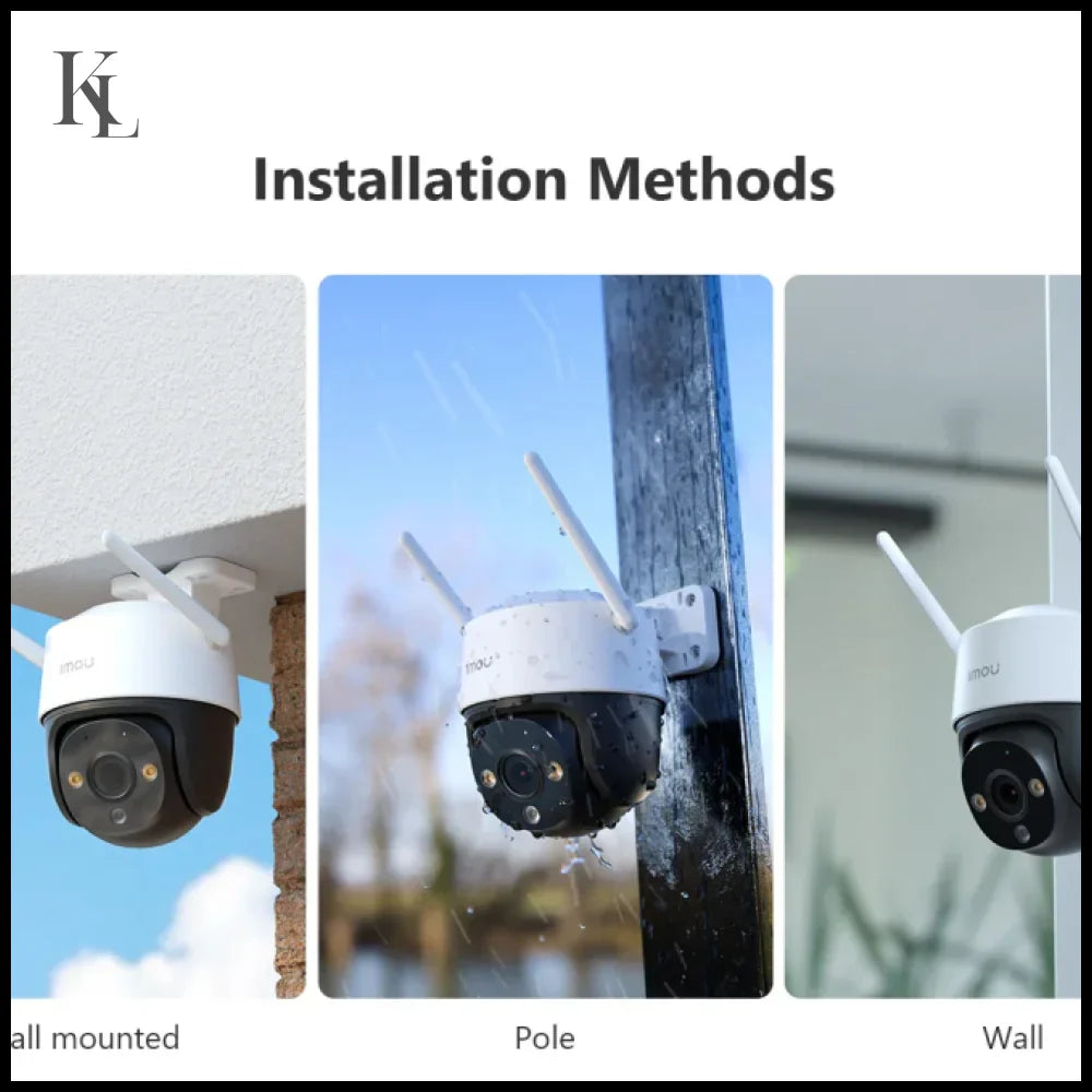 IMOU 2PCS Cruiser SE + 5MP Outdoor PTZ Wi-Fi Camera IP66