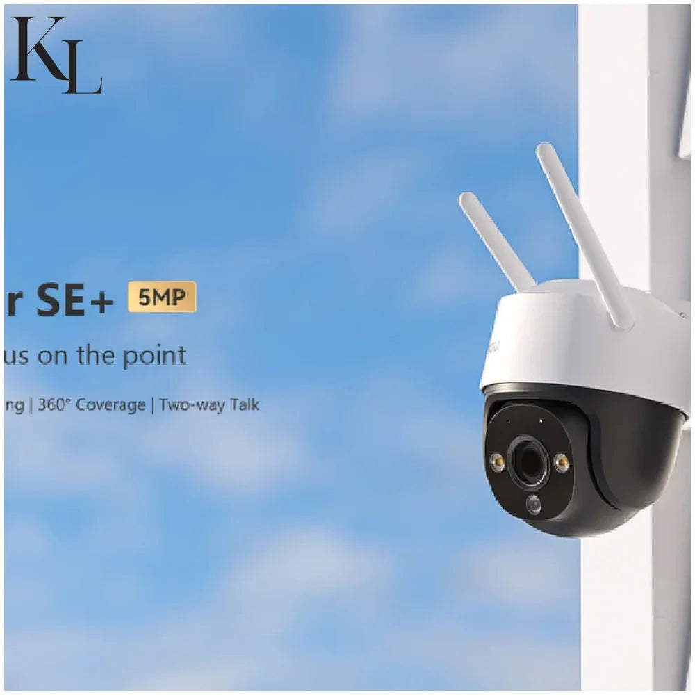 IMOU 2PCS Cruiser SE + 5MP Outdoor PTZ Wi-Fi Camera IP66