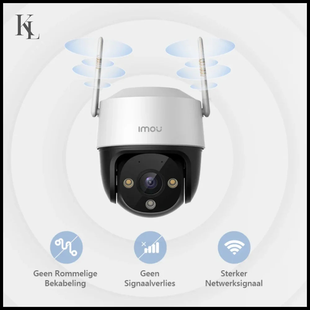 IMOU 2PCS Cruiser SE + 5MP Outdoor PTZ Wi-Fi Camera IP66