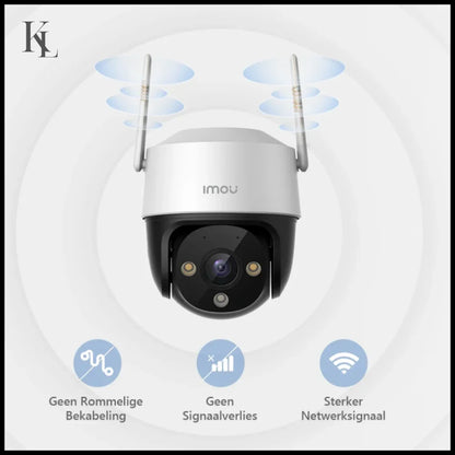 IMOU 2PCS Cruiser SE + 5MP Outdoor PTZ Wi-Fi Camera IP66