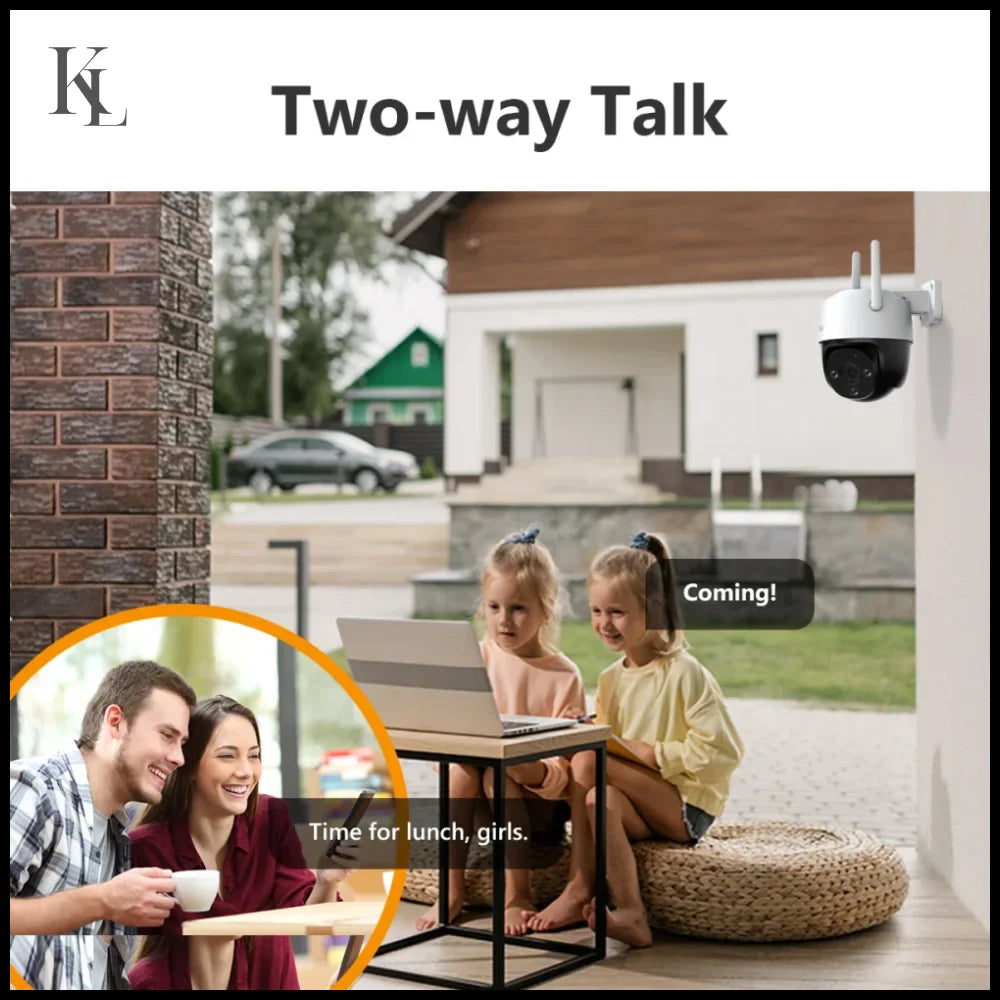IMOU 2PCS Cruiser SE + 5MP Outdoor PTZ Wi-Fi Camera IP66