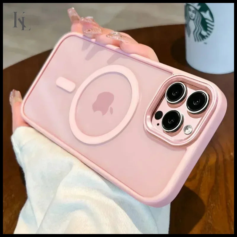 Magnetic Clear Armor Magsafe IPhone Case