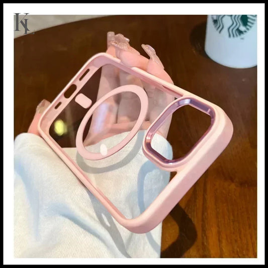 Magnetic Clear Armor Magsafe IPhone Case