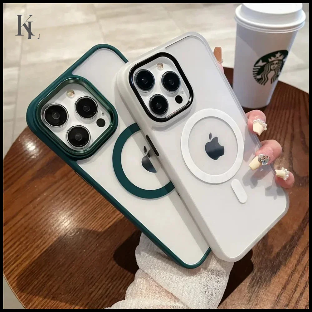 Magnetic Clear Armor Magsafe IPhone Case